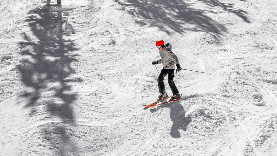 Skidåkning i Aspen.