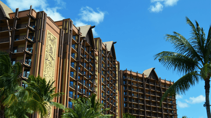 Hotell du kan bo på Hawaii.